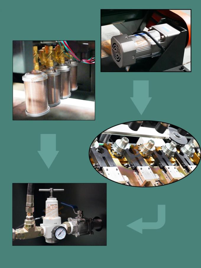 Molde de sopro automático do estiramento da garrafa do animal de estimação do molde de sopro 2l do plástico 4cavities de Eceng que faz o preço da máquina