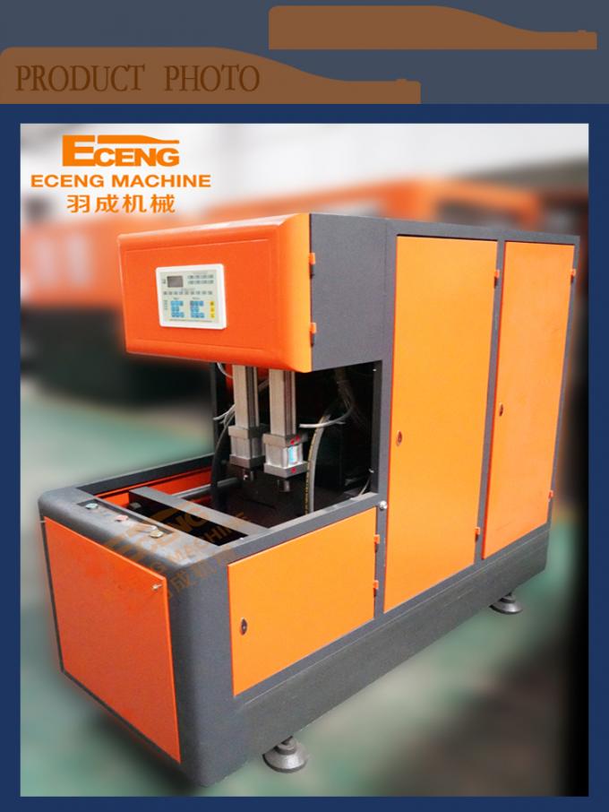 Garrafa cosmética do animal de estimação 200ML-2L plástico semi automático de Eceng que faz máquinas de molde de sopro do sopro do preço da máquina