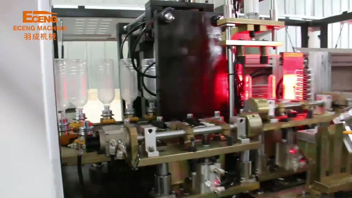 controle totalmente automático do PLC da máquina de molde XINJE do sopro da garrafa do ANIMAL DE ESTIMAÇÃO 300ml
