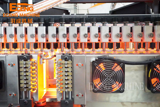 Máquina de sopro 49kw 10000BPH da garrafa do ANIMAL DE ESTIMAÇÃO de 6 cavidades inteiramente auto