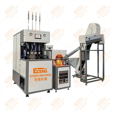 Cavidades semi auto 2800BPH da máquina de molde 4 do sopro da garrafa de óleo do animal de estimação