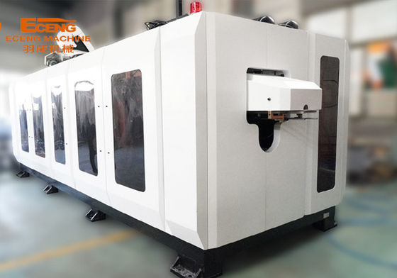 Máquina de molde automática do sopro da cavidade do ANIMAL DE ESTIMAÇÃO 6 de Eceng preto e branco