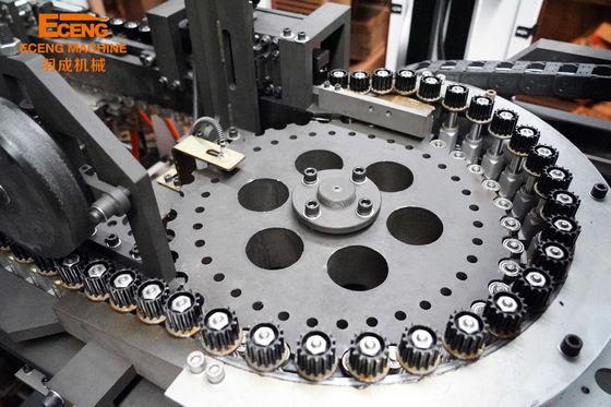 Máquina de sopro de garrafas de água de alta eficiência com 6 cavidades