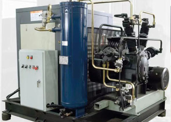 Compressor de ar refrigerando do impulsionador do parafuso para a máquina de molde do sopro do estiramento