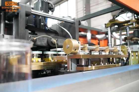 O frasco pode a boca larga automática J4 de 4 cavidades da máquina de molde do sopro da garrafa do ANIMAL DE ESTIMAÇÃO
