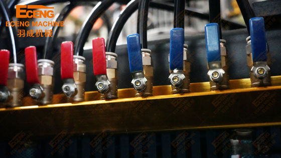 YCQ-2L-4 4000BPH Máquina de moldagem de sopro de PET 4 cavidade com moldagem de alongamento