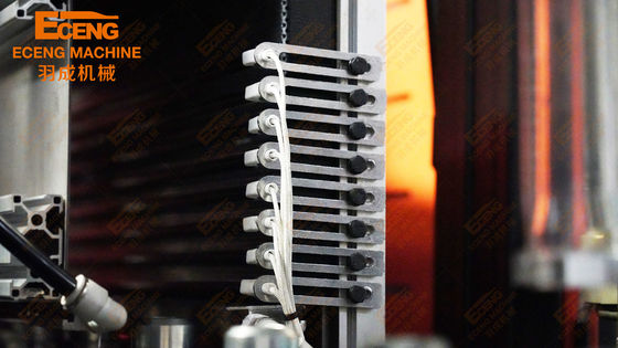 Q5L1 Máquina de sopro de alongamento para garrafas de óleo de 5L, 1 cavidade e 900 BPH