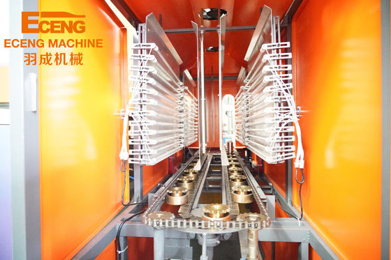 Máquina de soprar garrafas para animais de estimação semiautomática para 20 litros e 5 galões