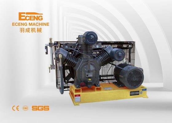 Tipo industrial refrigerar de ar 7.5KW do pistão da barra do sistema 30 do compressor de ar do uso