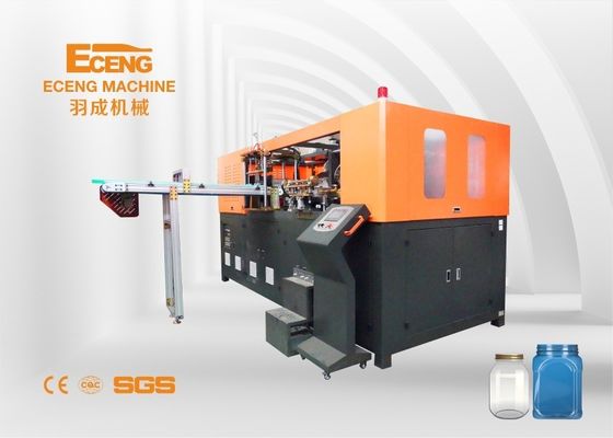 Máquina de moldagem a sopro de frascos de doces 4Cavity 2400BPH para frascos de alimentos