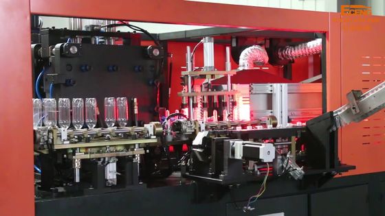 Controle automático alaranjado do PLC da máquina de molde do sopro do ANIMAL DE ESTIMAÇÃO 2l