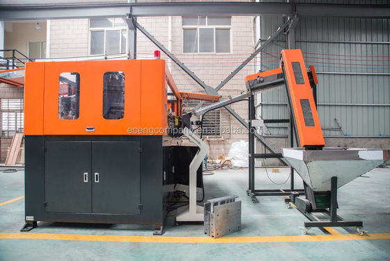 Eceng Dia 100 mm Máquina de sopro de garrafas de água mineral 4 Cavidade 4,5*1,6*1,9m