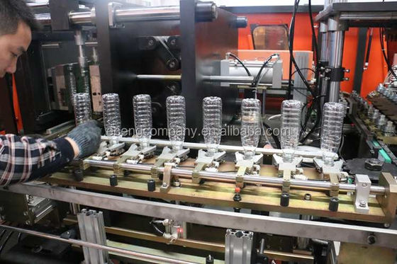 Pré-forma alaranjada azul da garrafa do ANIMAL DE ESTIMAÇÃO de Eceng SMC que faz a cavidade da máquina 4