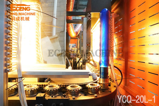 300bph máquina de molde automática 5.2*2.0*2.0m do sopro do ANIMAL DE ESTIMAÇÃO de 5 galões