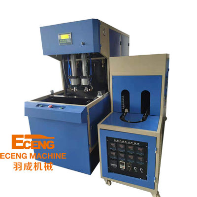 máquina de sopro 1.7*0.85*2.1m da garrafa semi auto de vidro da água 5000ml