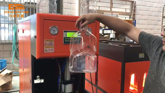 Eceng 3 molde de sopro de sopro da garrafa 5l do iogurte da máquina da garrafa semi auto da fase